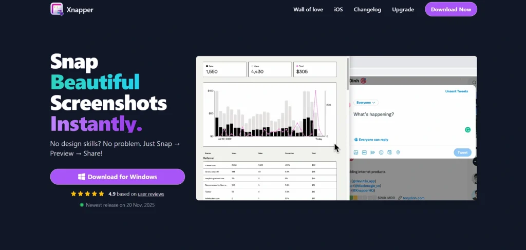 snipping tool for mac - Xnapper