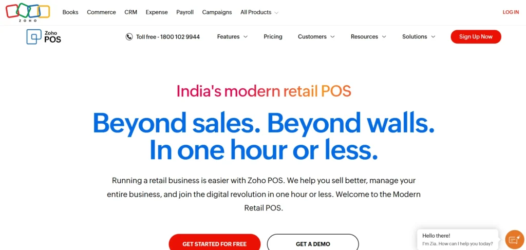 POS Billing Software - Zoho