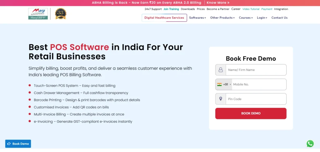 POS Billing Software - Marg erp