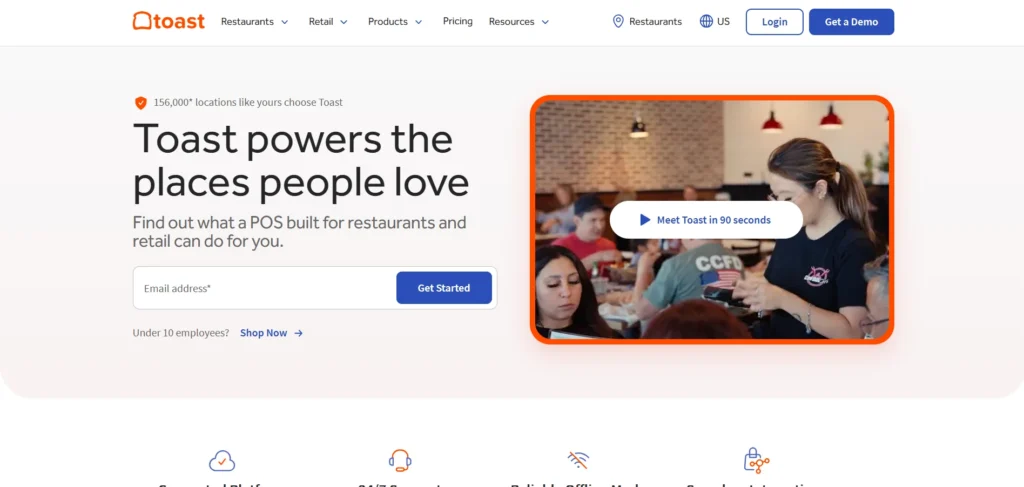 POS Billing Software - Toast