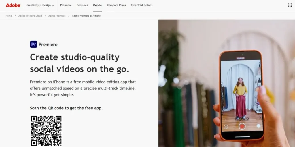 Adobe Premiere Rush - Editing Apps Like CapCut