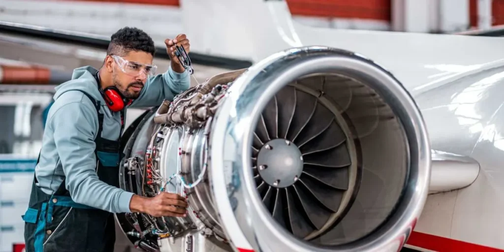 Aircraft Mechanic - Highest Paying Blue Collar Jobs