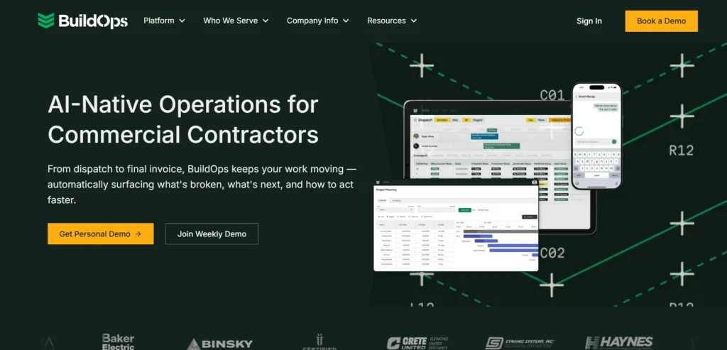 HVAC Software for Small Business -  buildops