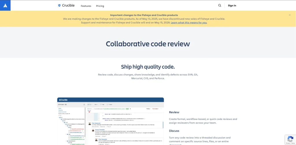 Code Review Tools-Crucible