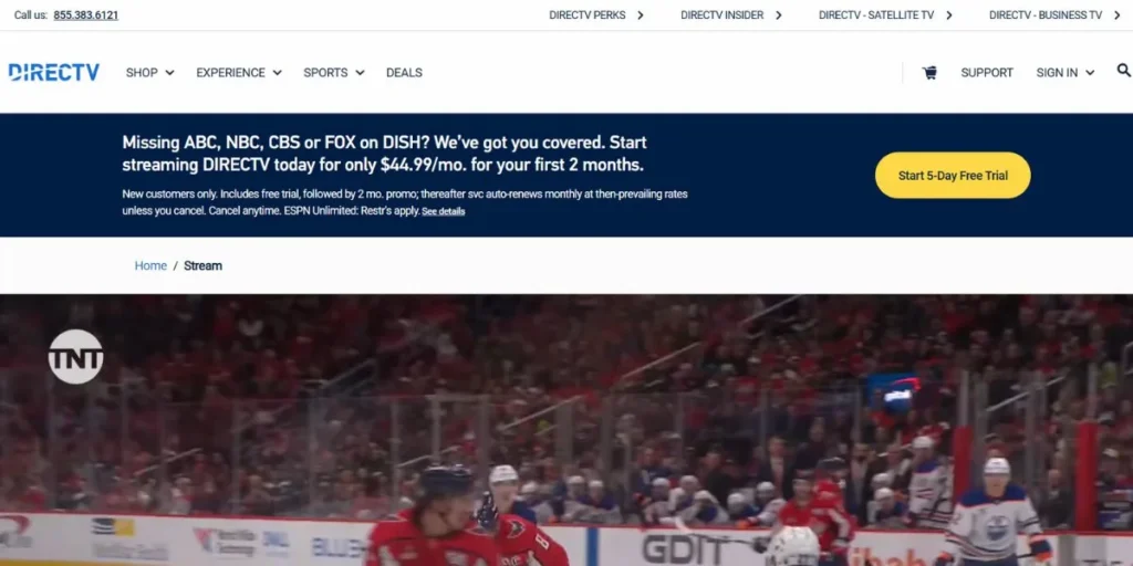 DIRECTV Stream - YouTube TV Alternatives