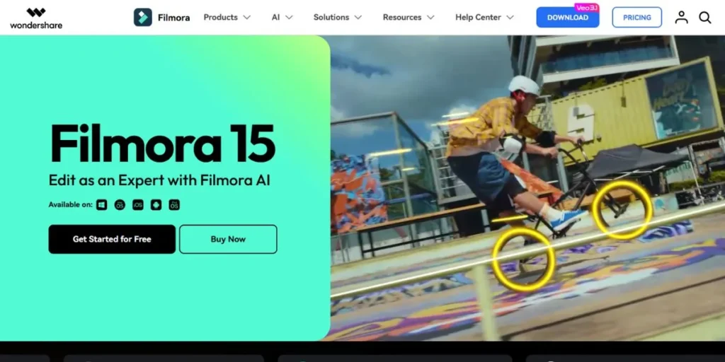 FilmoraGo - Editing Apps Like CapCut