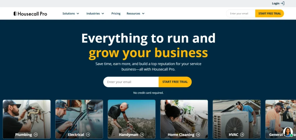 HVAC Software for Small Business -  housecall pro
