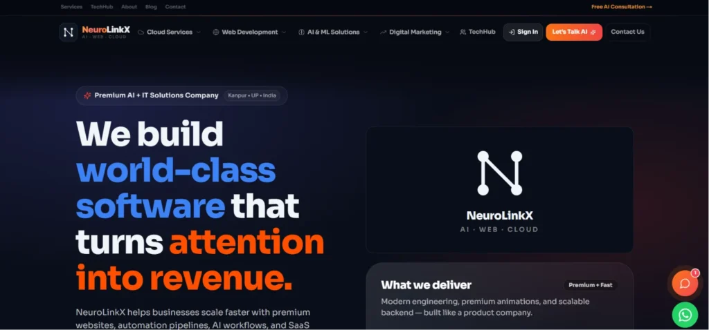 IT Company in Kanpur - Neurolinkx Technologies