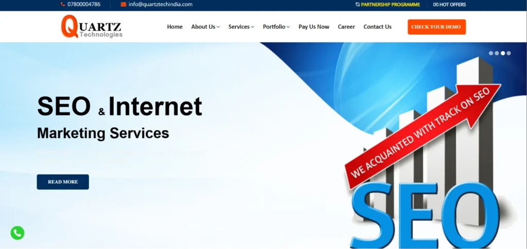 IT Company in Kanpur - Quartz Technologies