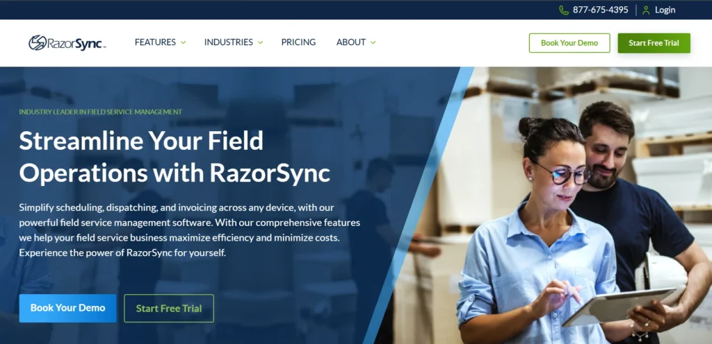 HVAC Software for Small Business -  razorsync