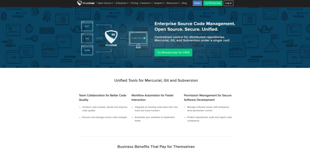 Code Review Tools-Rhodecode