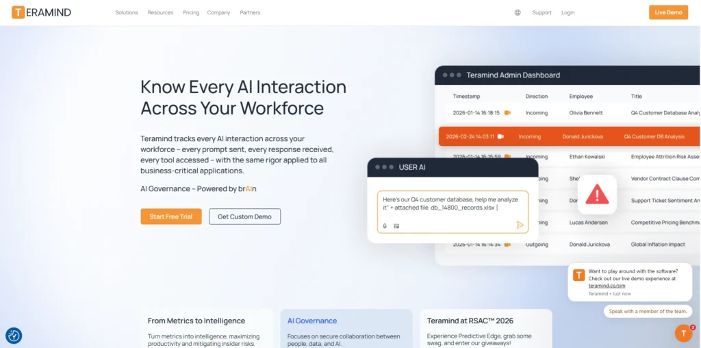 Data Loss Prevention Software- Teramind DLP