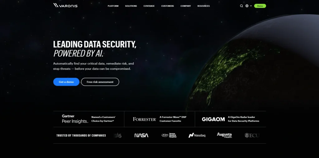 Data Loss Prevention Software-Varonis Data Security Platform