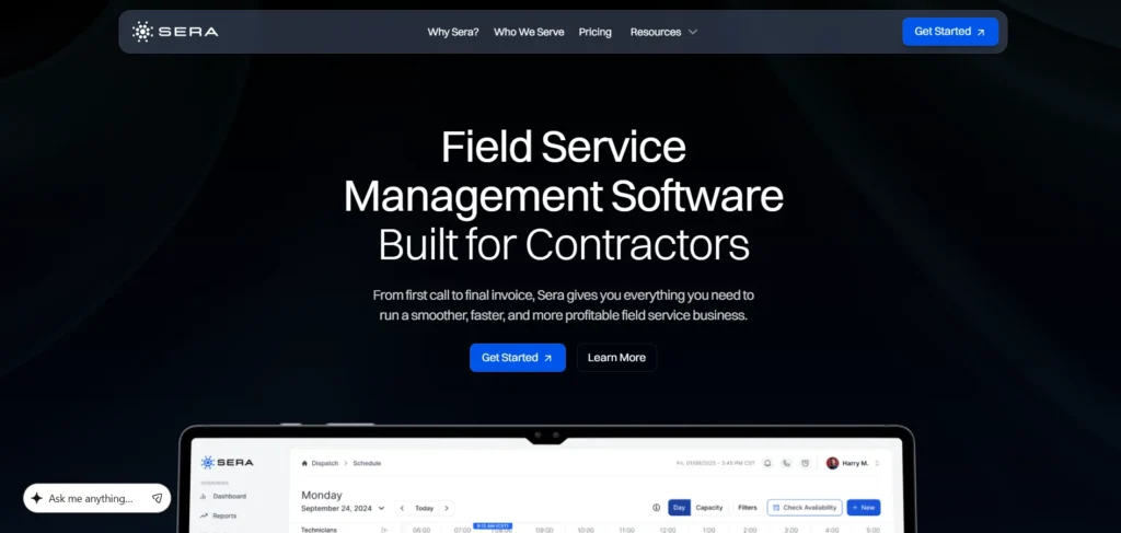 HVAC Software for Small Business -  sera 