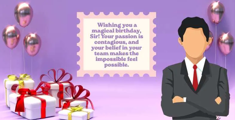Birthday Wishes for Boss