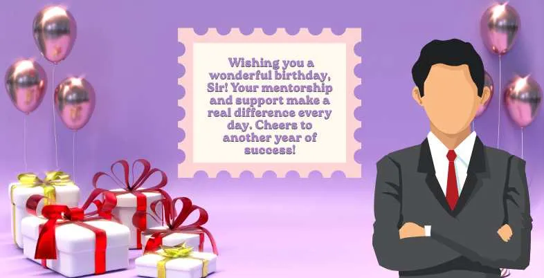 Birthday Wishes for Boss