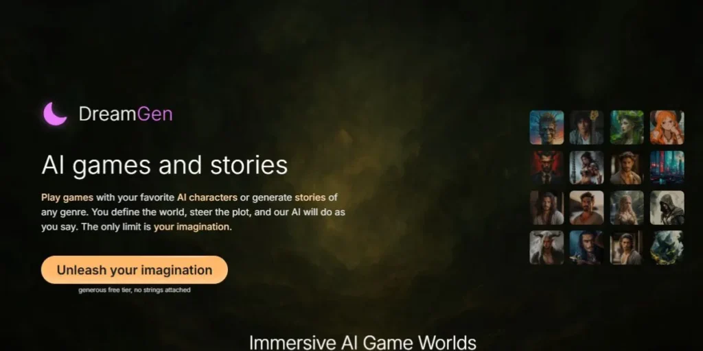 Character AI Alternatives- dreamgen