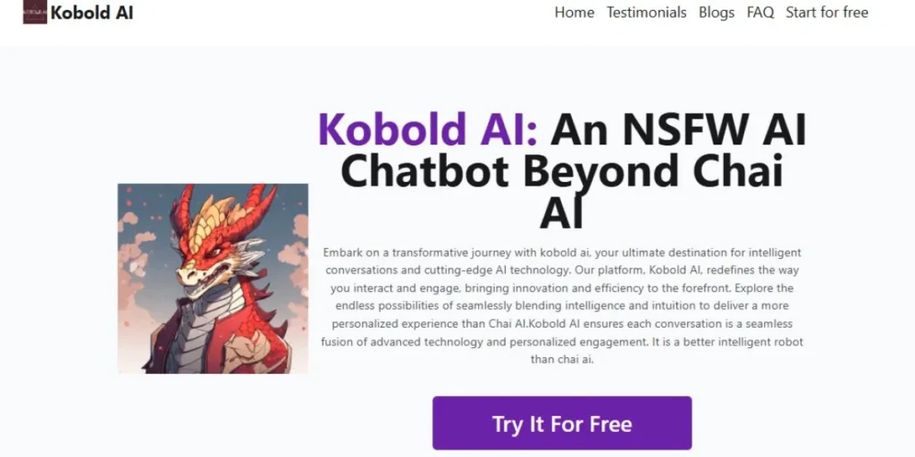 Character AI Alternatives- kobold ai