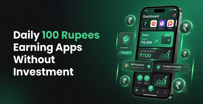 Daily 100 Rupees Earning Apps Without Investment