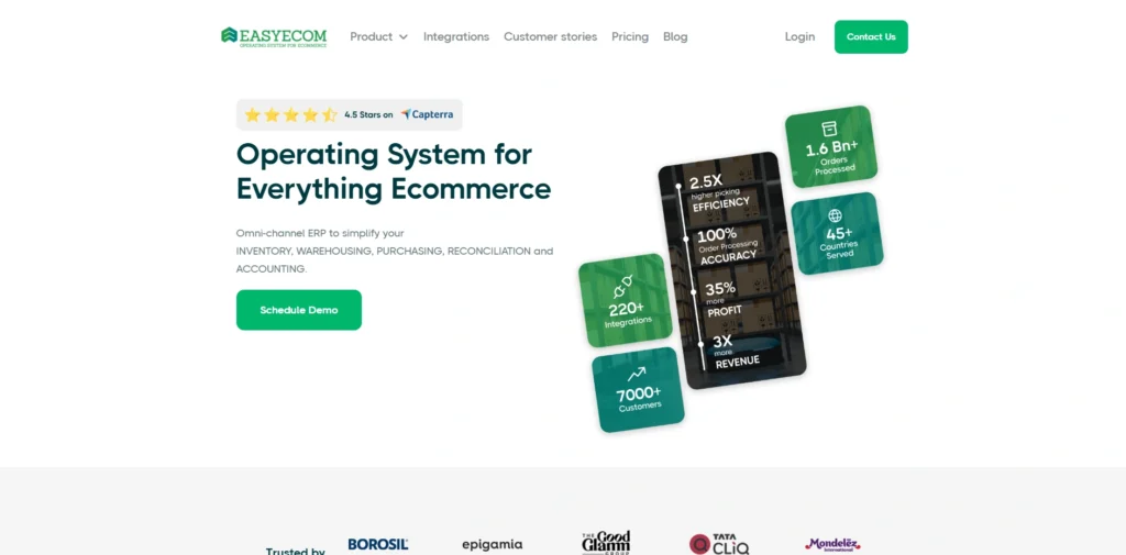 Warehouse Stock Management Software -EasyEcom Inventory Management