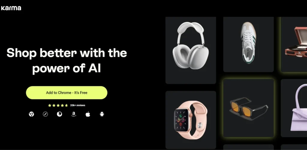 Fakespot Alternatives - Karma Shopping Assistant