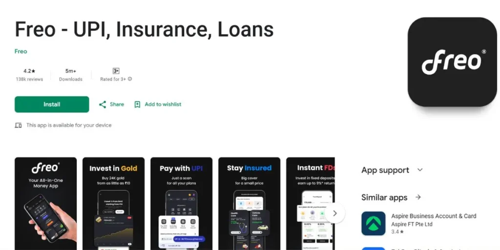 Freo - Bad CIBIL Loan App List