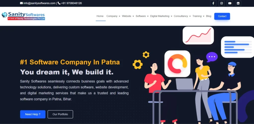 IT Companies in Patna - Sanity Softwares