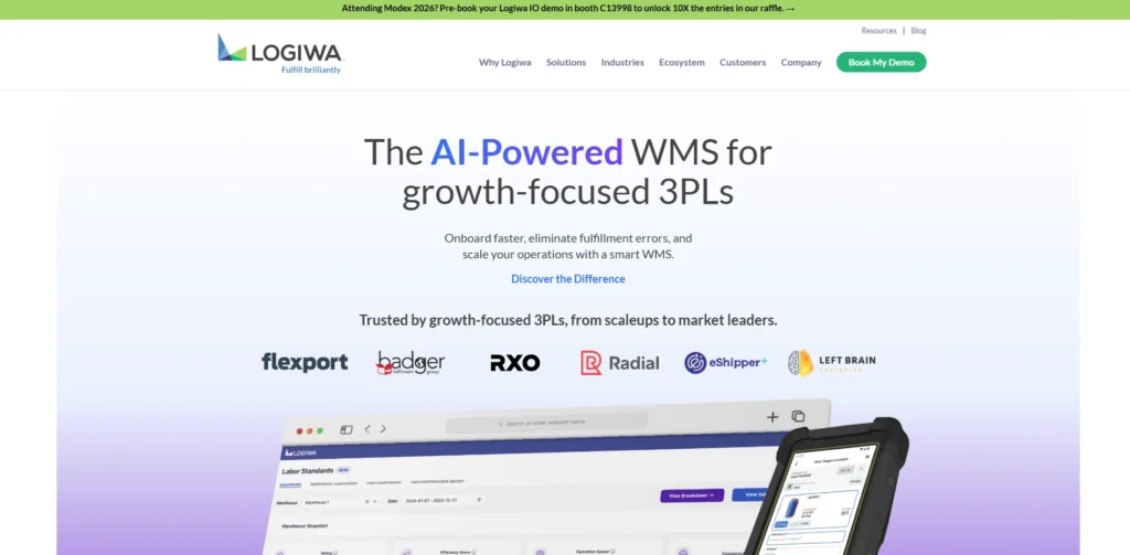 Warehouse Stock Management Software - Logiwa WMS