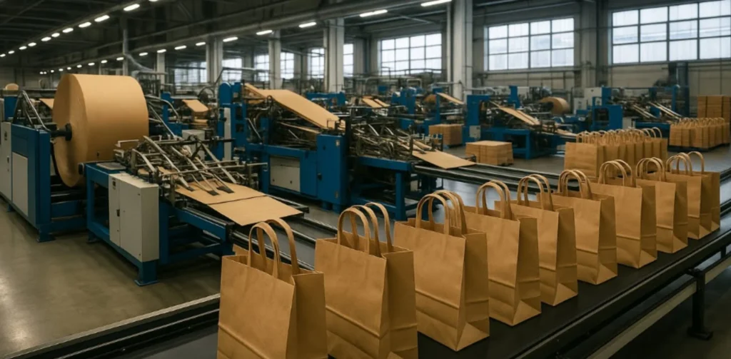 Manufacturing Business Ideas - Paper Bag Eco-Packaging Making