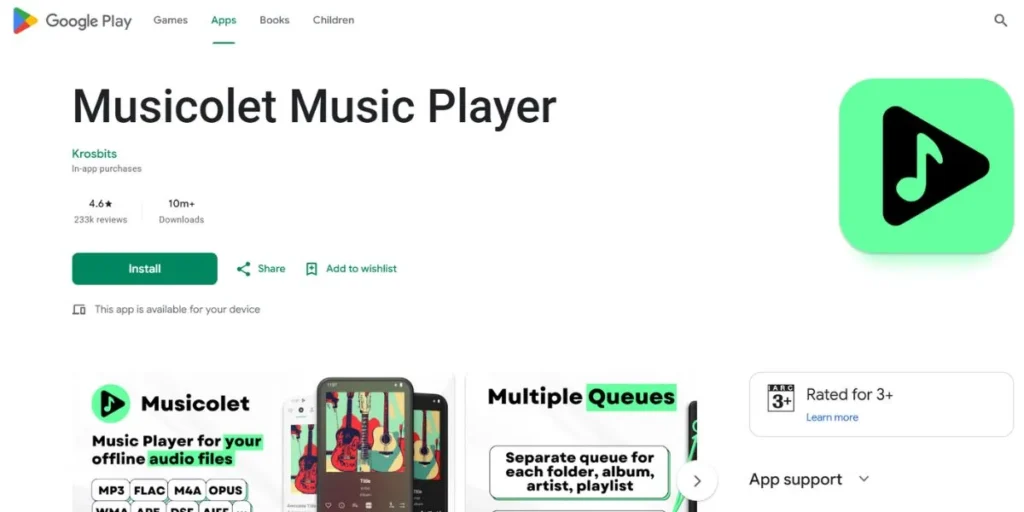 Musicolet - Vi Music Alternatives