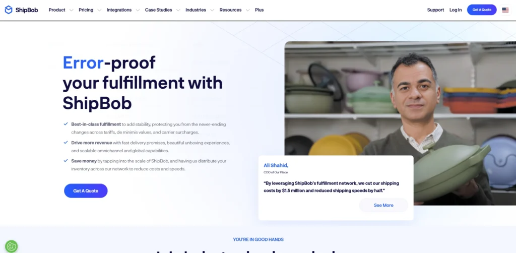 Warehouse Stock Management Software -ShipBob WMS