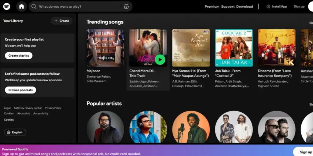Spotify Free vs Vi Music - Vi Music Alternatives