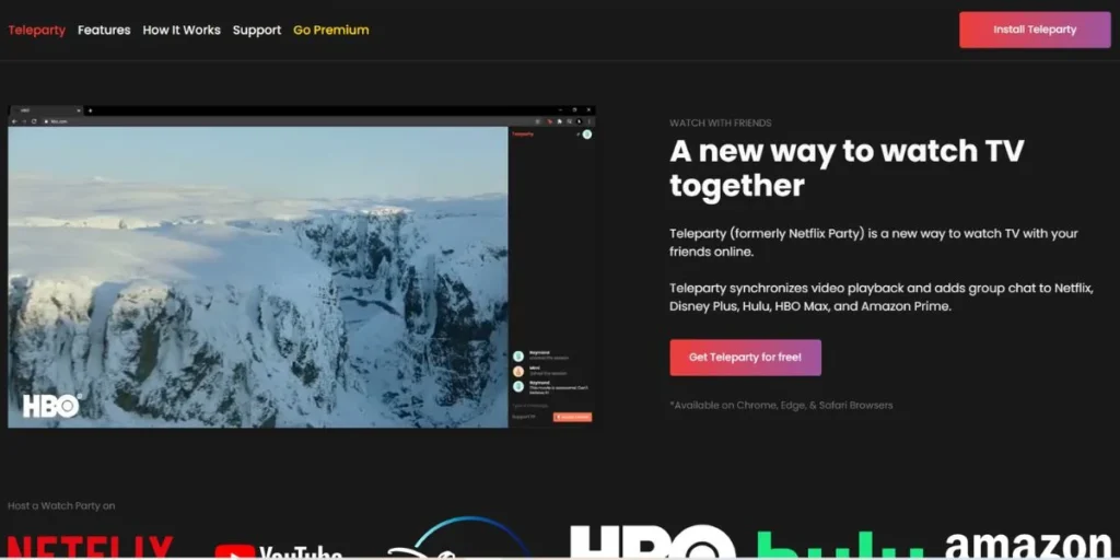 Teleparty - Metastream Alternatives
