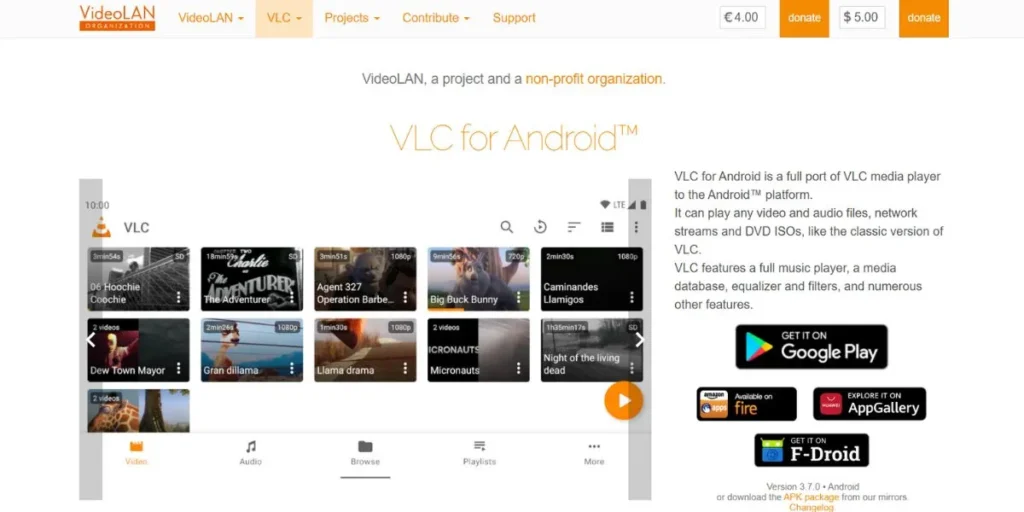 VLC for Android - Vi Music Alternatives