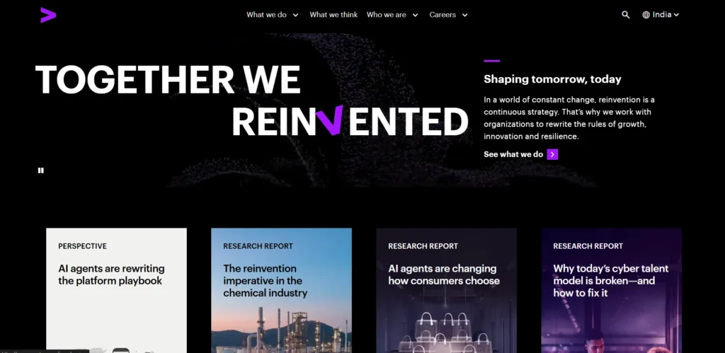 Accenture⁠ IndiaIT Company in Andheri- 