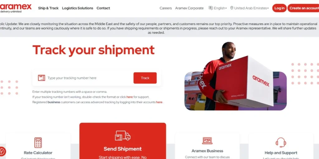 Aramex - Logistics Companies in Dubai