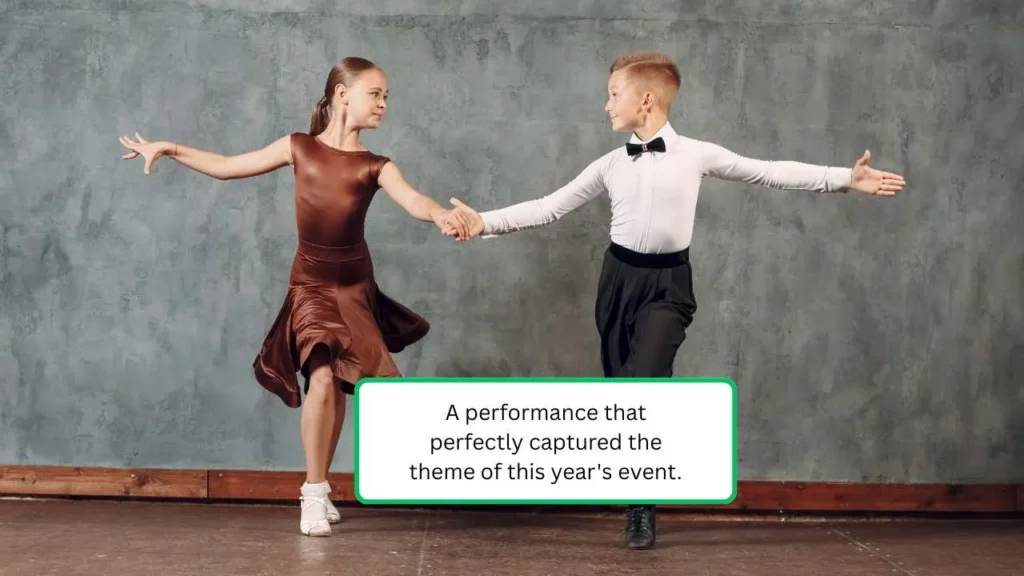 Comments for Dance Performance