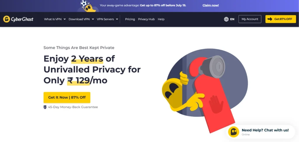 VPN for anonymous‍ s‍urfing- Cyber​Gh‍ost