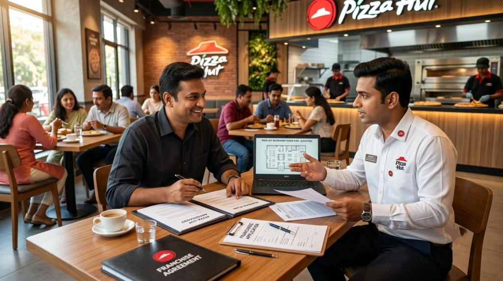 Pizza Hut Franchise Cost in India