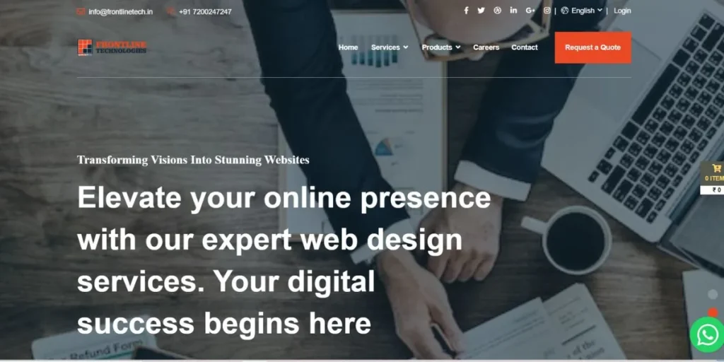 Frontline Technologies - IT Companies in Karur