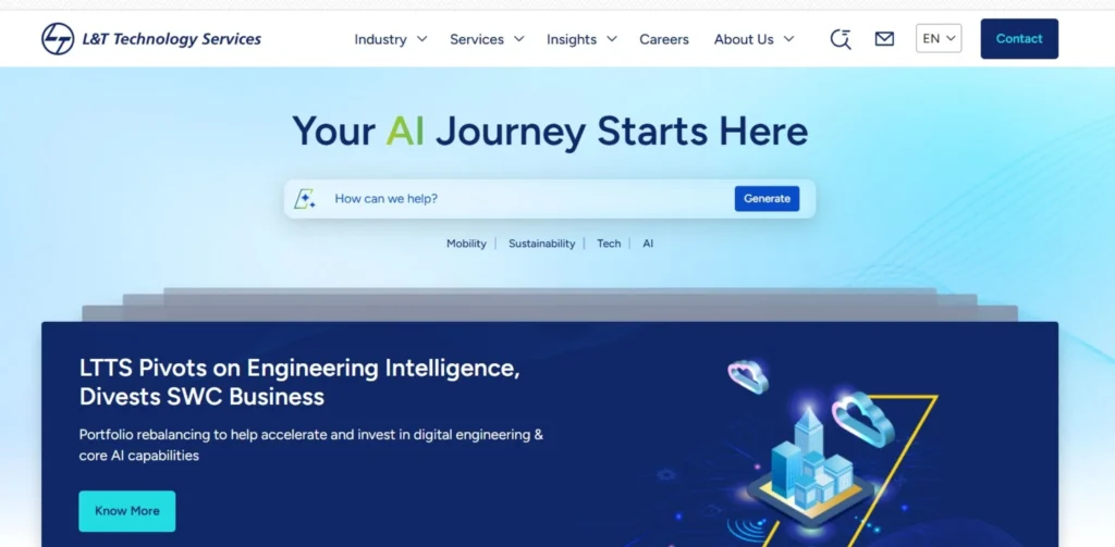 IT Companies in Andheri - L&T Technology Services