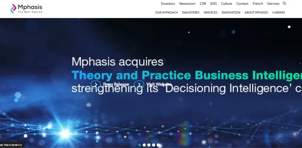 IT Companies in Andheri - Mphasis