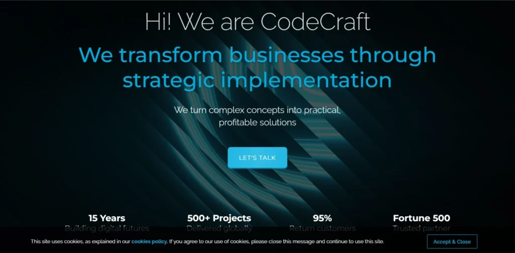 IT Companies in Koramangala - CodeCraft Technologies