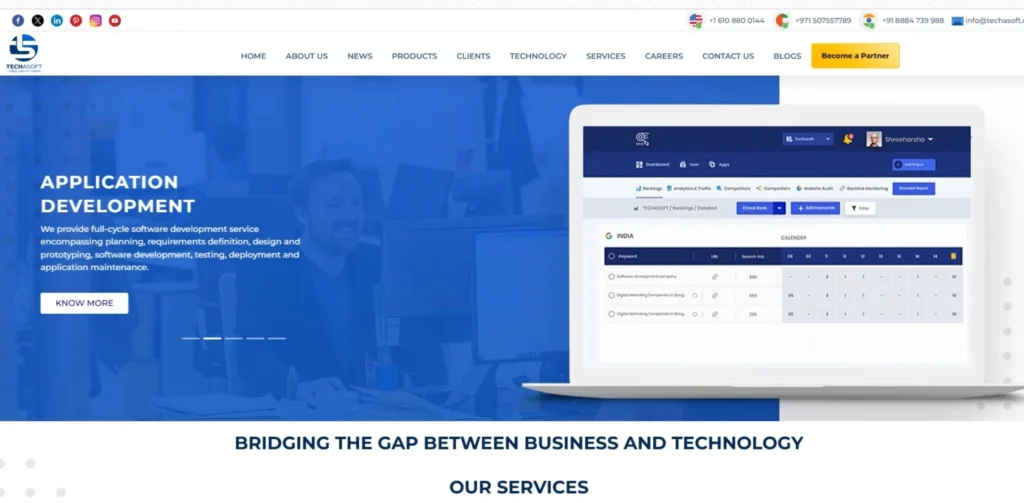 IT Companies in Koramangala - Techasoft Pvt. Ltd.