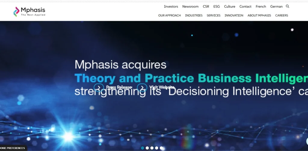 IT Companies in Mysore - Mphasis Mysore
