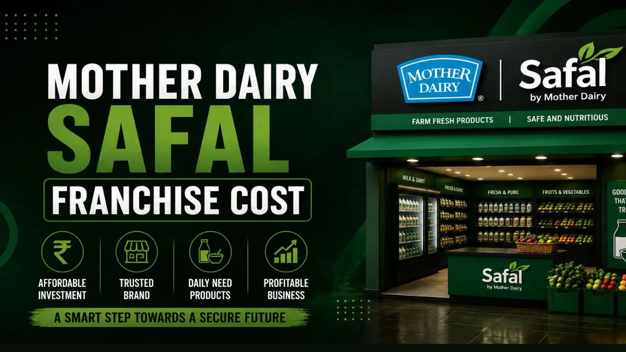Mother Dairy Safal Franchise Cost