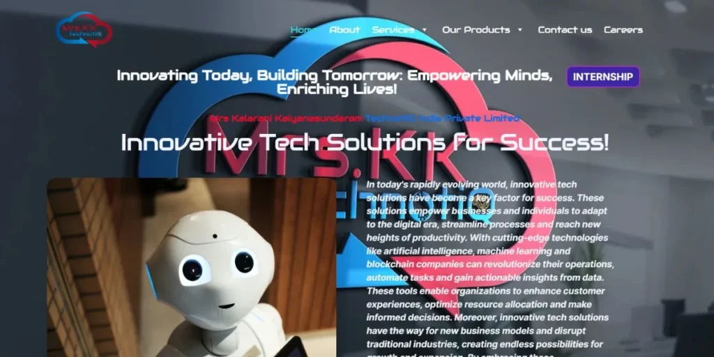 Mrs KK TechnotiQ India Private Limited - IT Companies in Thanjavur