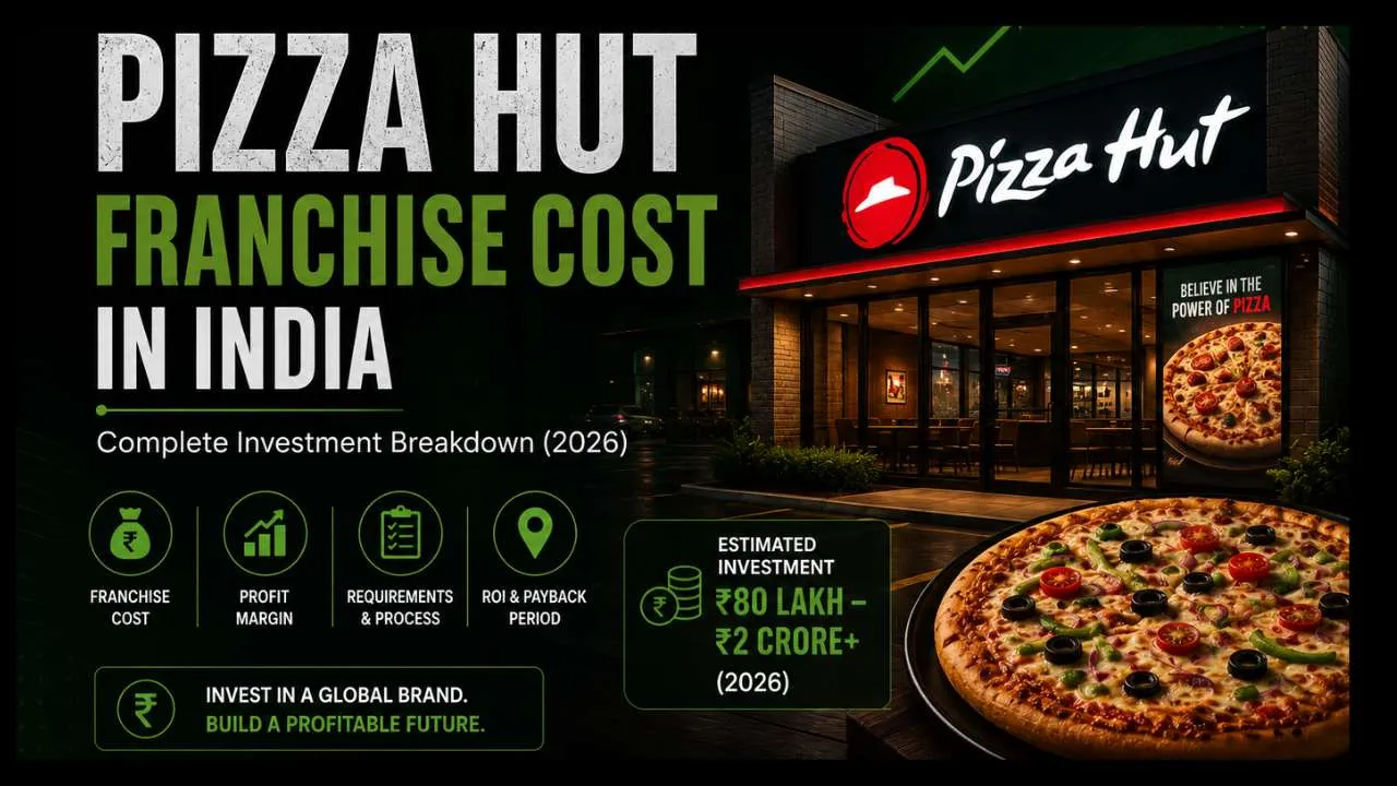 Pizza Hut Franchise Cost in India