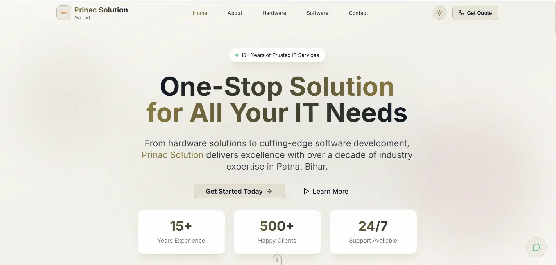 IT Companies in Patna - Prinac Solution