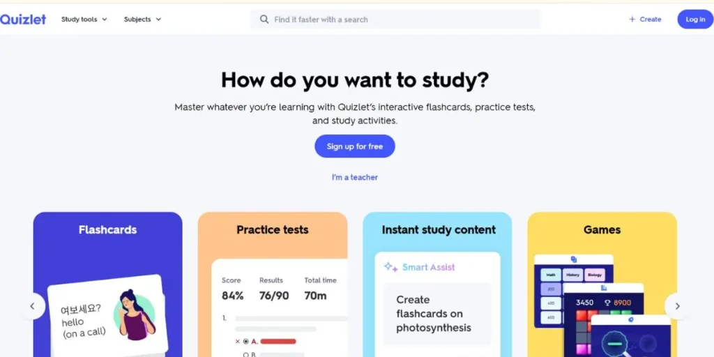Quizlet - Homeworkify Alternative